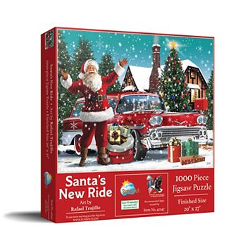Santa's New Ride 1000 pc Jigsaw Puzzle