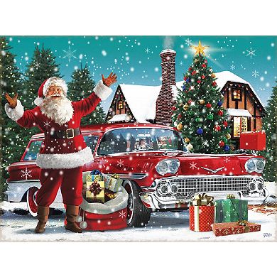 Santa's New Ride 1000 piece Jigsaw Puzzle