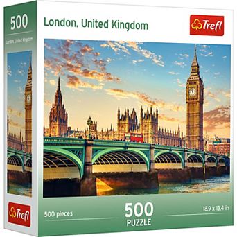 Trefl Red 500 pc Jigsaw Puzzle - London United Kingdom