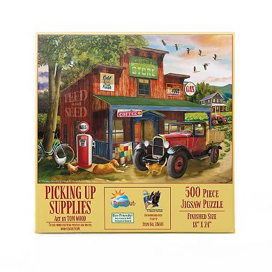 Picking Up Supplies 500 piece Jigsaw Puzzle