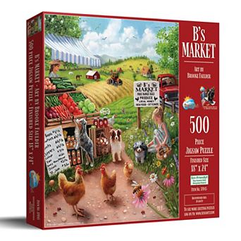 B's Market 500 pc Jigsaw Puzzle