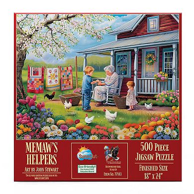 Memaw's Helpers 500 piece Jigsaw Puzzle