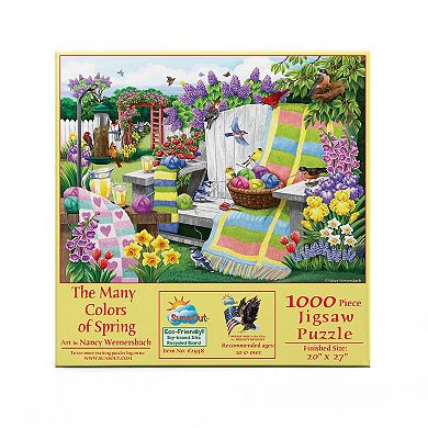 The Many Colors of Spring 1000 piece Jigsaw Puzzle