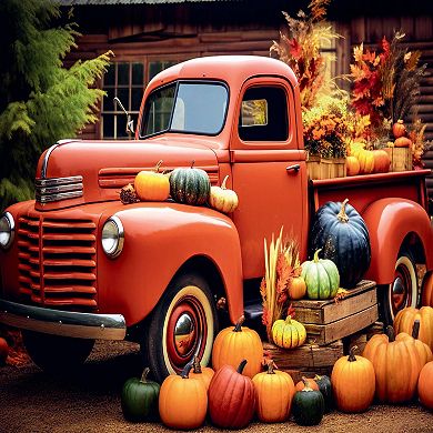 Trefl Red Autumn Old Truck 500 Piece Puzzle