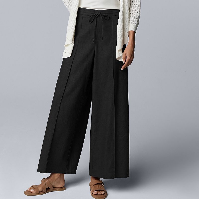 Women's Simply Vera Vera Wang Wide Leg Pants,