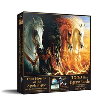 Four Horses of the Apocalypse 1000 pc Jigsaw Puzzle