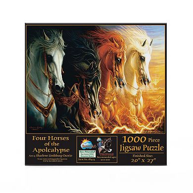 Four Horses of the Apocalypse 1000 piece Jigsaw Puzzle