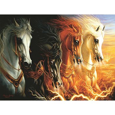 Four Horses of the Apocalypse 1000 piece Jigsaw Puzzle