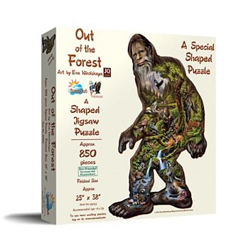 Out of the Forest 850 pc Special Shape Jigsaw Puzzle