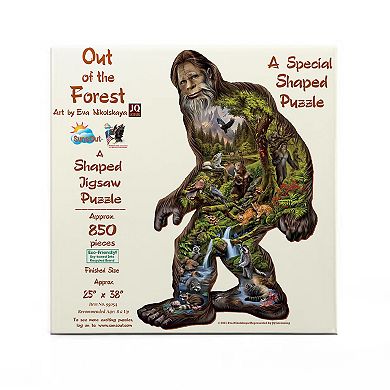 Out of the Forest 850 piece Special Shape Jigsaw Puzzle
