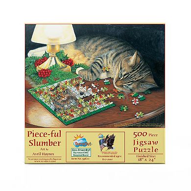 Piece-ful Slumber 500 piece Jigsaw Puzzle