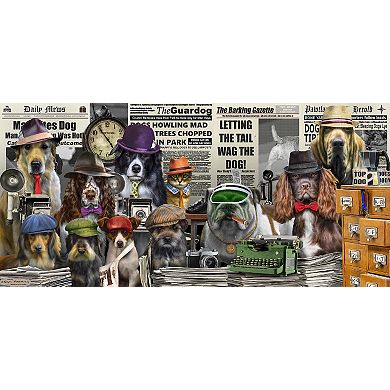 NewsHounds 1000 piece Jigsaw Puzzle