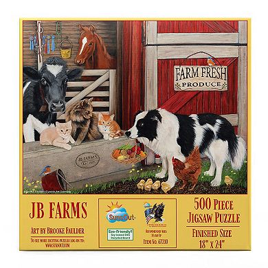 JB Farms 500 piece Jigsaw Puzzle
