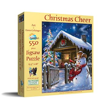 Christmas Cheer 550 pc Jigsaw Puzzle