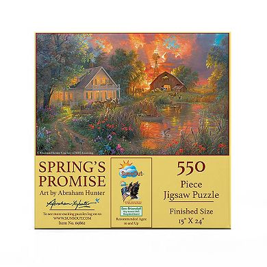Spring's Promise 550 piece Jigsaw Puzzle