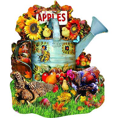 Fall Watering Can 1000 piece Special Shape Jigsaw Puzzle