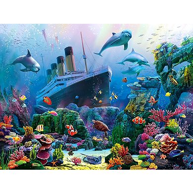 Titanic on the Sea Bed 500 piece Jigsaw Puzzle