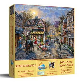 Remembrance 500 pc Large Piece Jigsaw Puzzle