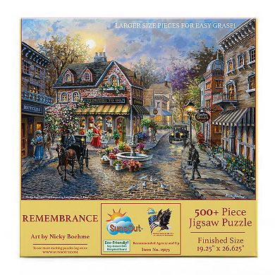 Remembrance 500 piece Large Piece Jigsaw Puzzle