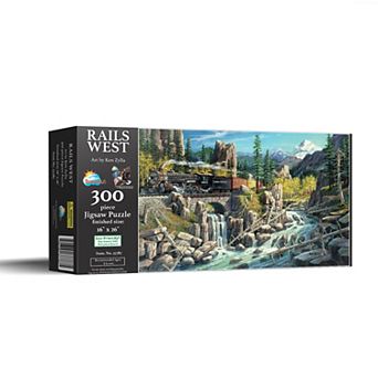 Rails West 300 pc Jigsaw Puzzle