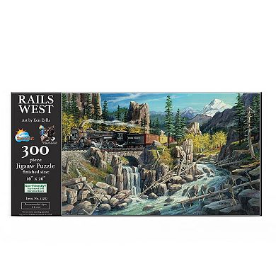Rails West 300 piece Jigsaw Puzzle