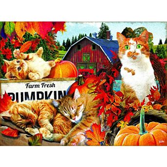 Farm Fresh Pumpkins 300 pc Jigsaw Puzzle