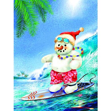 Surfin' Santa 300 piece Jigsaw Puzzle