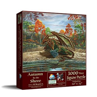 Autumn by the Shore 1000 pc Jigsaw Puzzle
