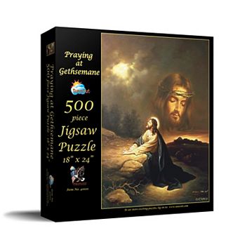 Praying at Gethsemane 500 pc Jigsaw Puzzle