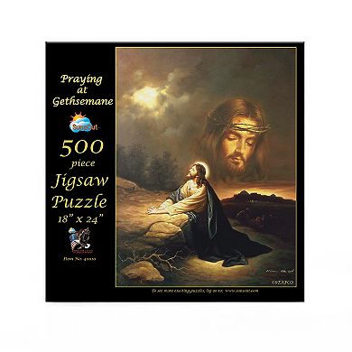 Praying at Gethsemane 500 piece Jigsaw Puzzle