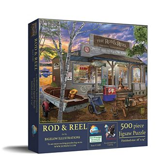 Rod and Reel 500 pc Jigsaw Puzzle