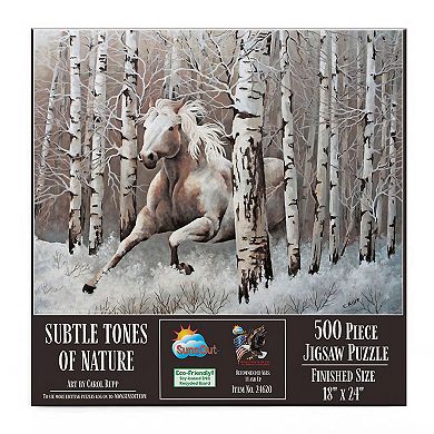 Subtle Tones of Nature 500 piece Jigsaw Puzzle