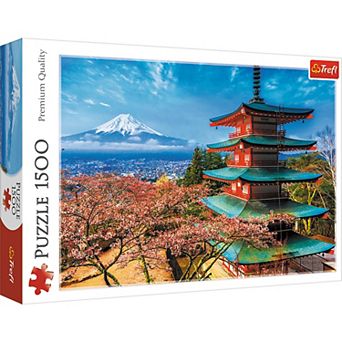 Trefl Red 1500 pc Puzzle - Mount Fuji / HUBER