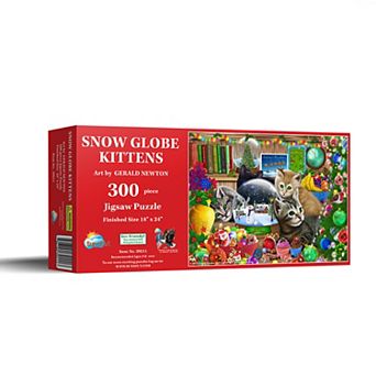 Snow globe Kittens 300 pc Jigsaw Puzzle