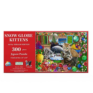 Snow globe Kittens 300 piece Jigsaw Puzzle