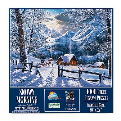 Snowy Morning 1000 piece Jigsaw Puzzle