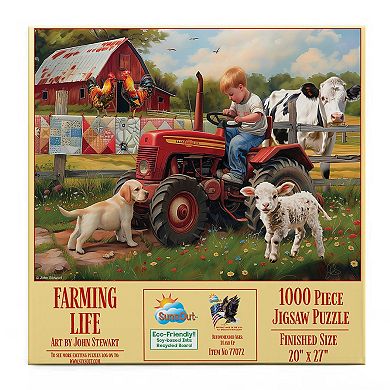 Farming Life 1000 piece Jigsaw Puzzle