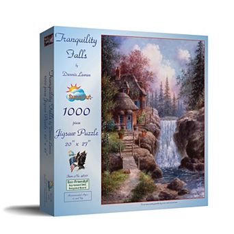 Tranquility Falls 1000 pc Jigsaw Puzzle