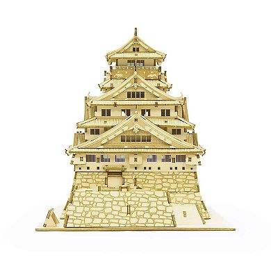 3D DIY Puzzle: Osaka Castle wa-gu-mi - 233pcs