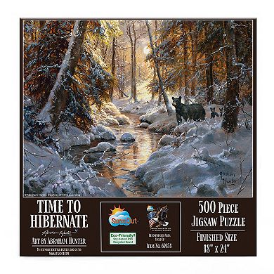 Time to Hibernate 500 piece Jigsaw Puzzle