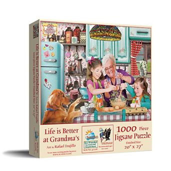 Life is Better at Grandma's 1000 pc Jigsaw Puzzle