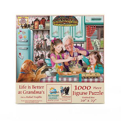 Life is Better at Grandma's 1000 piece Jigsaw Puzzle