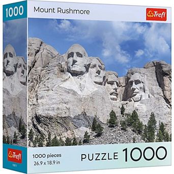 Trefl Red 1000 pc Puzzle - National Parks Mount Rushmore