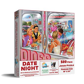 Date Night 500 pc Jigsaw Puzzle