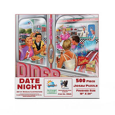 Date Night 500 piece Jigsaw Puzzle