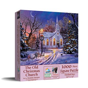 The Old Christmas Church 1000 pc Jigsaw Puzzle