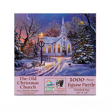 The Old Christmas Church 1000 piece Jigsaw Puzzle