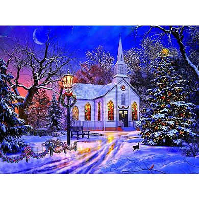 The Old Christmas Church 1000 piece Jigsaw Puzzle