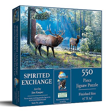 Spirited Exchange 550 piece Jigsaw Puzzle