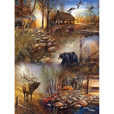 Forest Collage 1000 piece Jigsaw Puzzle